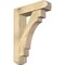 Ekena Millwork Merced Craftsman Rough Sawn Bracket w/ Offset Brace, Douglas Fir, 6"W x 22"D x 30"H BKT0604X22X30MRC04RDF - alternate 1